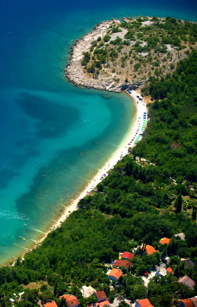 Adriatic coastline near Fužine