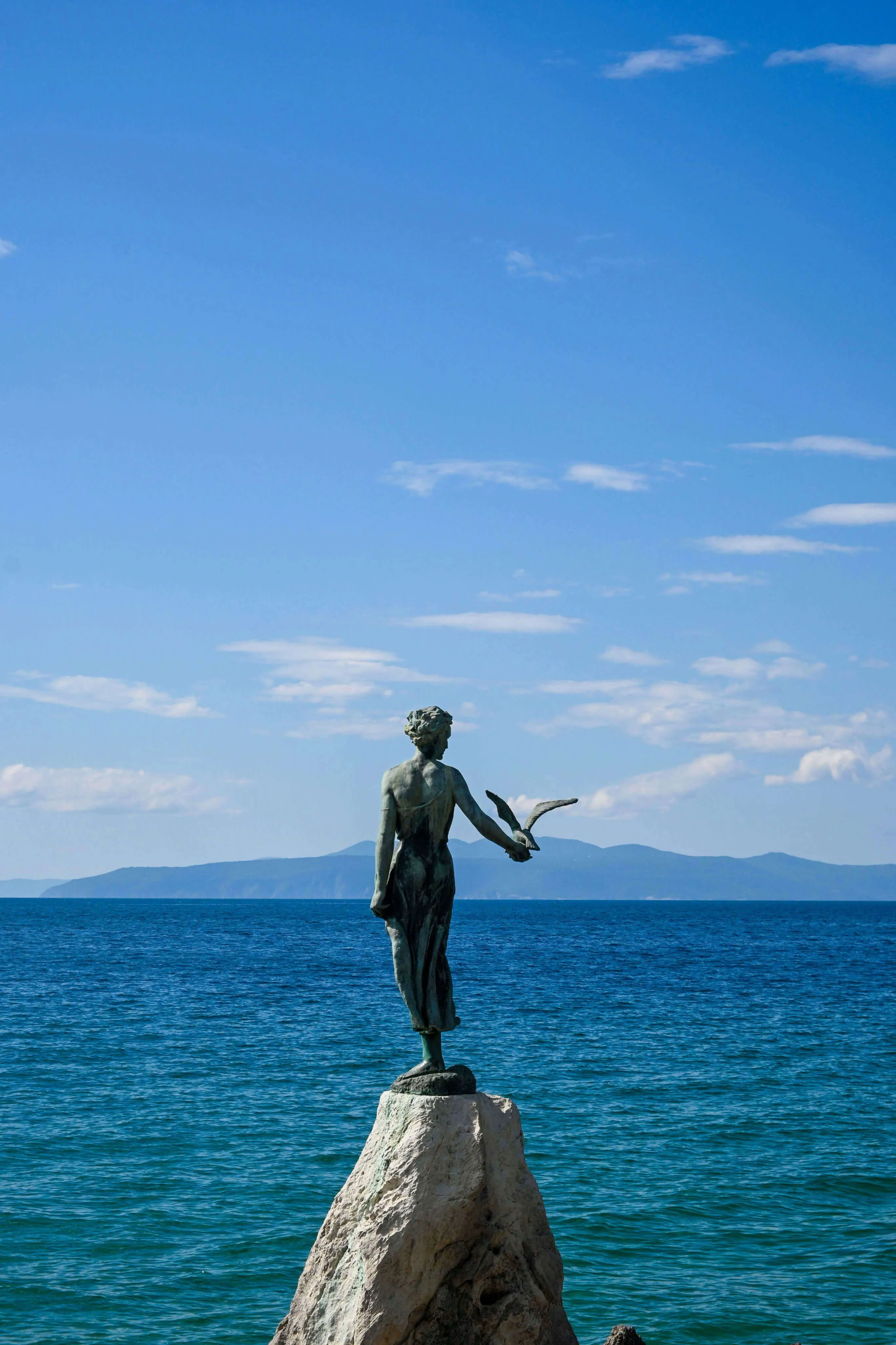 Adriatic coastline near Fužine